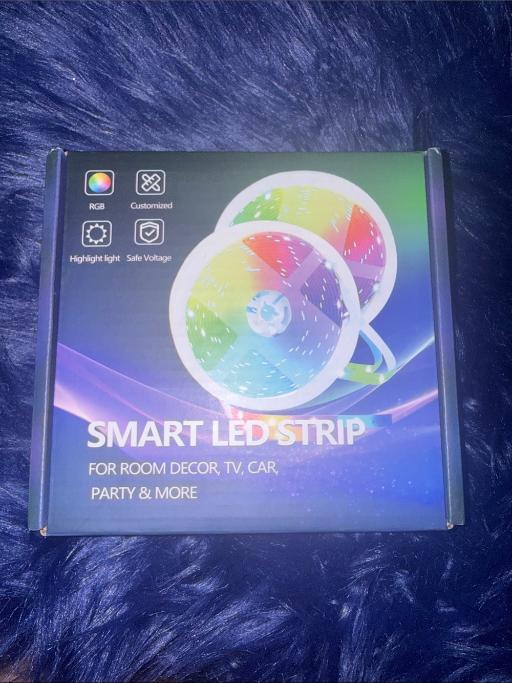Smart LED Strip RGB Color-Changing Light for Home Parties